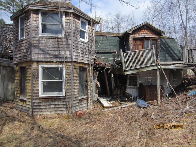 40 Cookson Dr, Kenduskeag, ME 04450 - view of rear view of property