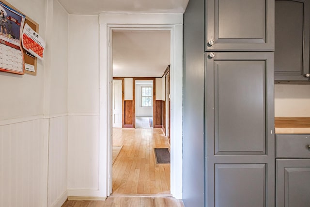 41 Bolton Hill Rd, Augusta, ME 04330 - corridor featuring light wood-style flooring
