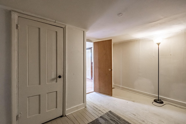41 Bolton Hill Rd, Augusta, ME 04330 - corridor featuring light wood-style floors and baseboards