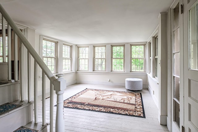 41 Bolton Hill Rd, Augusta, ME 04330 - unfurnished sunroom with wood-type flooring