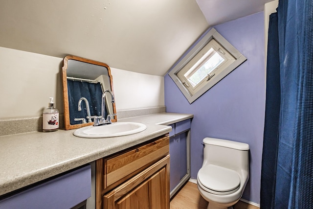 41 Bolton Hill Rd, Augusta, ME 04330 - full bath with vanity, toilet, and a shower with curtain