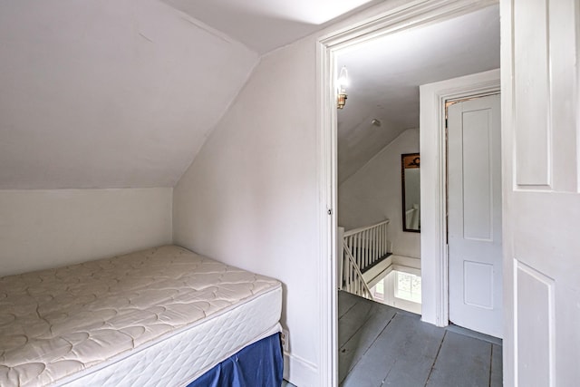 41 Bolton Hill Rd, Augusta, ME 04330 - unfurnished bedroom featuring lofted ceiling