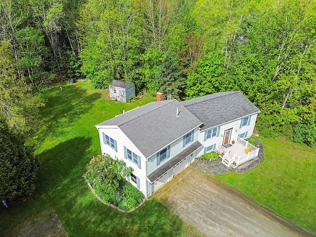 25 Parmenter Ter, China, ME 04358 - view of subject property featuring a forest