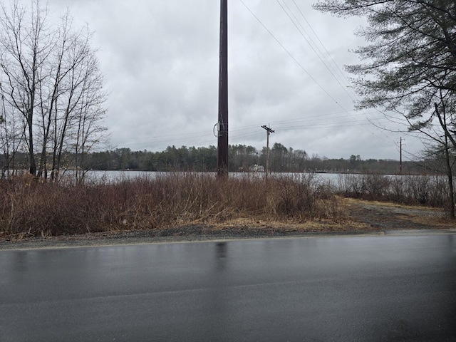 12 Middle Jam Rd, Gorham, ME 04038 - view of asphalt road featuring a water view