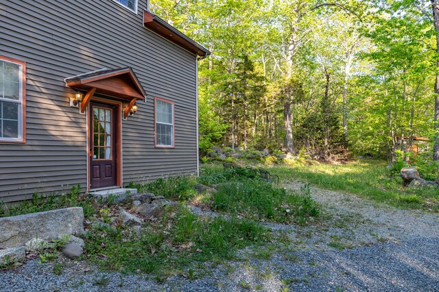57 Sunset Rd, Dedham, ME 04429 - view of doorway to property