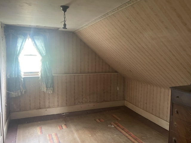 722 Farmington Rd, Strong, ME 04983 - bonus room with vaulted ceiling