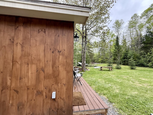 172 Blanchard Rd, Monson, ME 04464 - exterior space with a deck