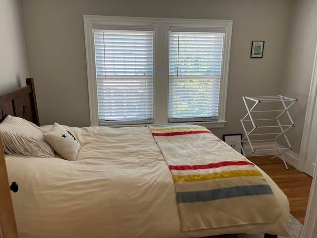 224 N St Unit 101-102, Saco, ME 04072 - bedroom with wood finished floors and baseboards