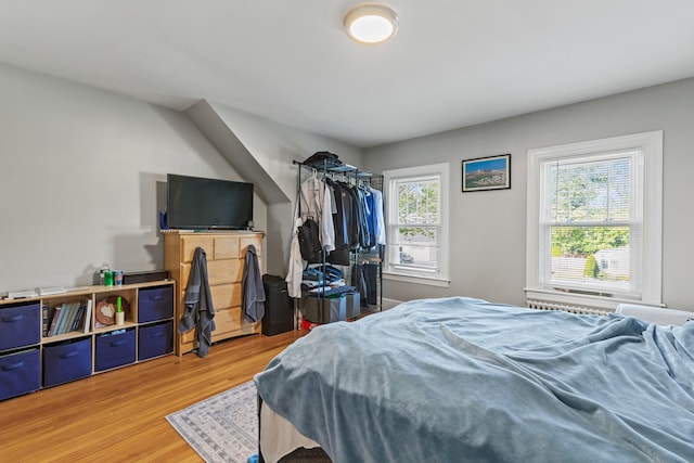 224 N St Unit 101-102, Saco, ME 04072 - bedroom with wood finished floors, multiple windows, and a closet
