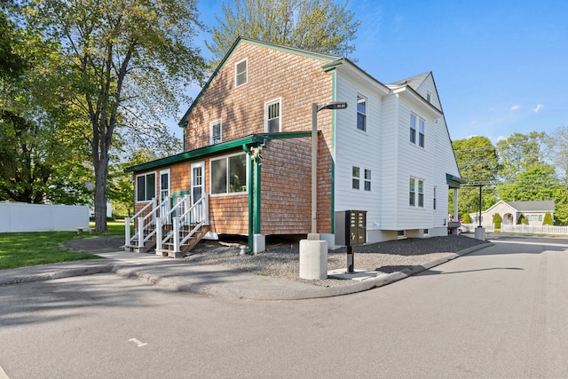 224 N St Unit 101-102, Saco, ME 04072 - view of side of property