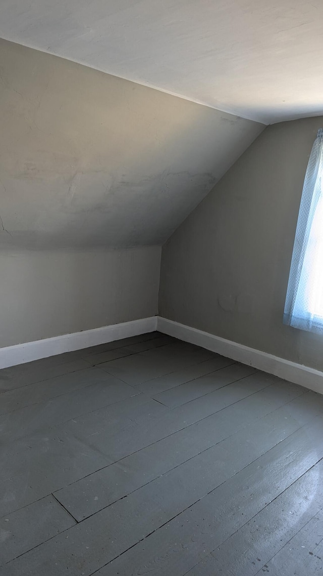 19 Lubec Rd, Whiting, ME 04691 - additional living space with lofted ceiling and baseboards