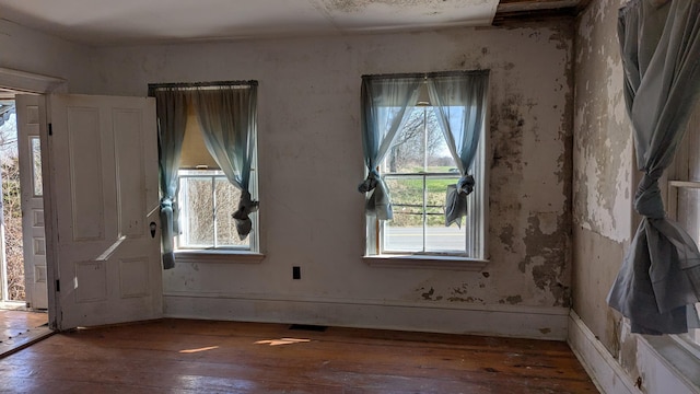19 Lubec Rd, Whiting, ME 04691 - unfurnished room featuring hardwood / wood-style flooring and baseboards