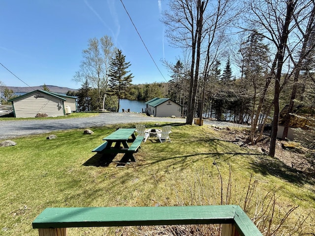 15 Wilson Pond Rd (Hedgehog), Unit Hedgehog Greenville, ME 04441 - view of green lawn