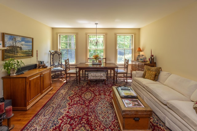 337 Washington St, Camden, ME 04843 - living area with wood finished floors and plenty of natural light
