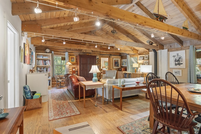 17 Spruce Meadow Ln, Jefferson, ME 04348 - living room featuring wooden ceiling and wood finished floors