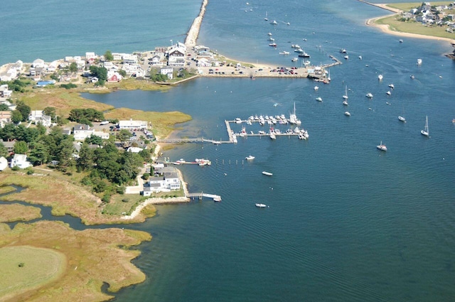 162 Beach St Unit 4, Saco, ME 04072 - aerial overview of property's location with a nearby body of water