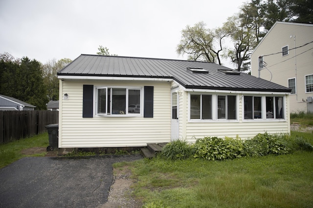 15 Lucille St, Saco, ME 04072 - view of front of home featuring metal roof