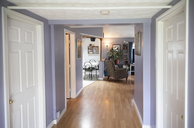 15 Lucille St, Saco, ME 04072 - hall featuring baseboards and light wood finished floors