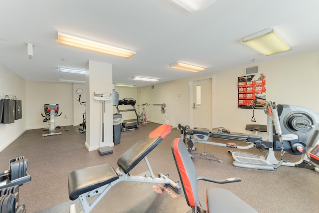 31 Ocean Ave Unit 105, York, ME 03909 - gym with baseboards