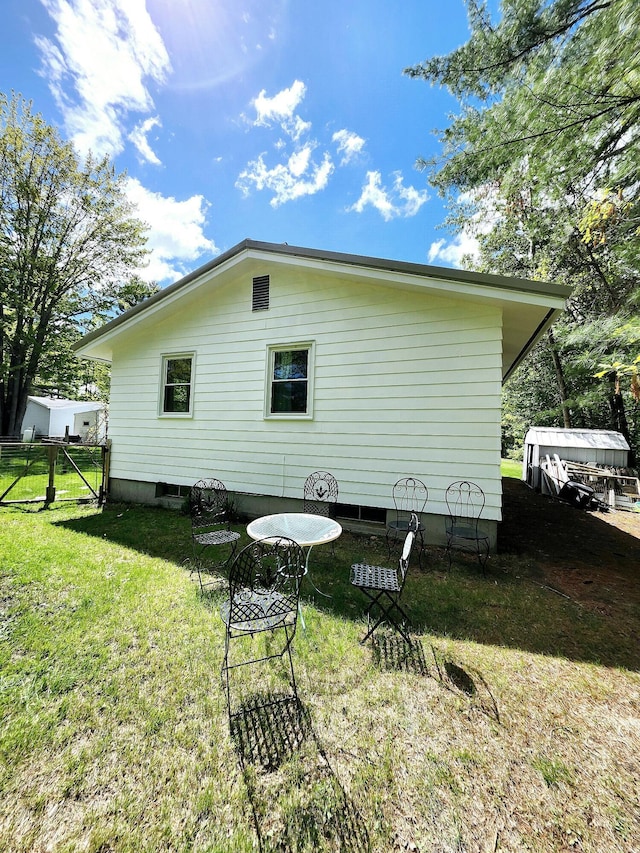 567 Ossipee Trl W, Standish, ME 04084 - view of rear view of property