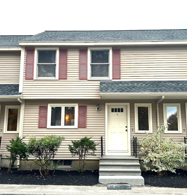 162 Beach St Unit 3, Saco, ME 04072 - view of front of house with roof with shingles