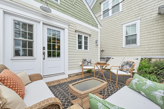 13 Ledge Rd Unit 3, Ogunquit, ME 03907 - view of patio featuring an outdoor hangout area