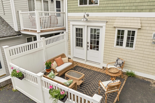 13 Ledge Rd Unit 3, Ogunquit, ME 03907 - view of patio featuring french doors