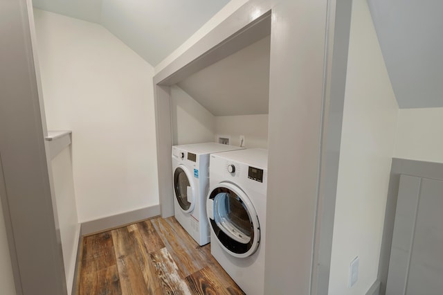 13 Ledge Rd Unit 3, Ogunquit, ME 03907 - laundry room featuring washing machine and clothes dryer and light wood-style flooring