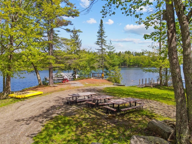 103 Taylor Woods Rd, Belgrade, ME 04917 - surrounding community featuring a water view