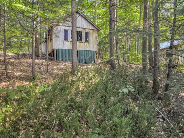 103 Taylor Woods Rd, Belgrade, ME 04917 - view of outdoor structure with a view of trees