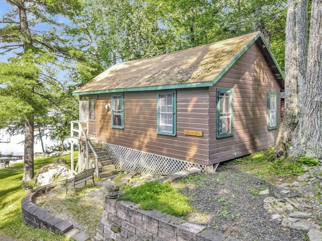 103 Taylor Woods Rd, Belgrade, ME 04917 - view of front facade