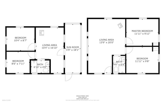 103 Taylor Woods Rd, Belgrade, ME 04917 - view of room layout