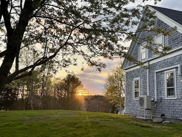 2103 US Highway 1, Sullivan, ME 04664 - view of green lawn with a cooling unit