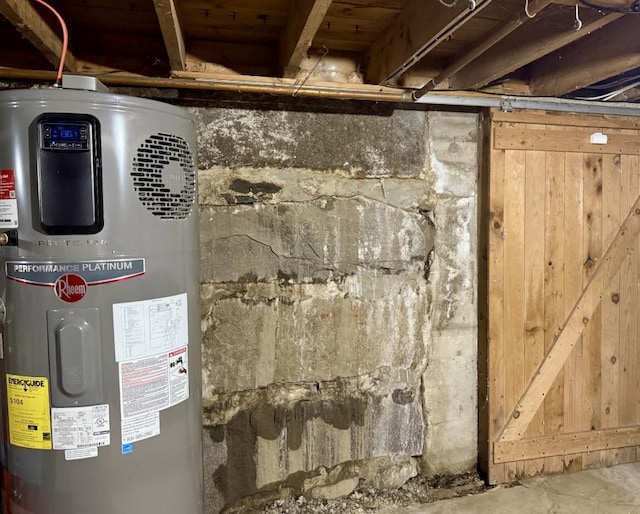 2103 US Highway 1, Sullivan, ME 04664 - utility room featuring water heater