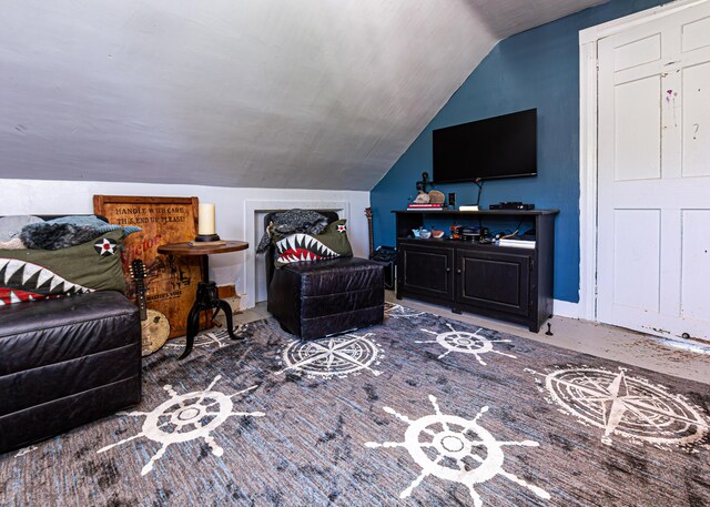 2103 US Highway 1, Sullivan, ME 04664 - bedroom featuring lofted ceiling
