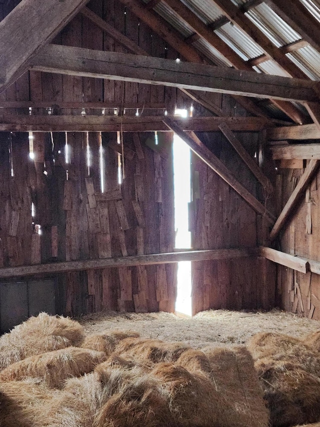 1542 Moosehead Trail Highway, Plymouth, ME 04969 - view of unfinished attic