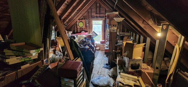 151 Birch St Unit A, B, Bangor, ME 04401 - view of attic