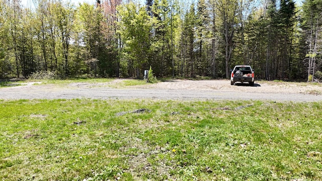 50 Hook Ln, Frenchtown Twp, ME 04441 - view of yard with a wooded view