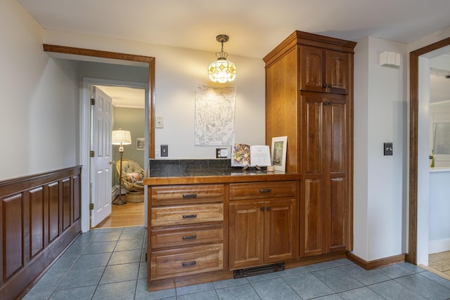 52 Pleasant St, North Berwick, ME 03906 - bathroom with tile patterned floors, vanity, and baseboards
