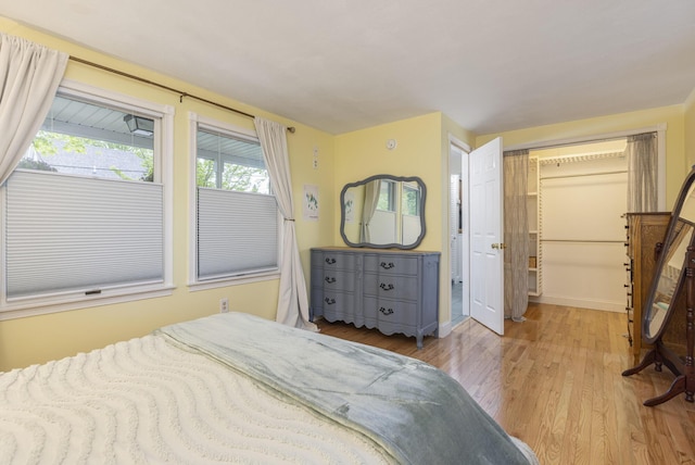 52 Pleasant St, North Berwick, ME 03906 - bedroom featuring wood finished floors, a closet, and baseboards