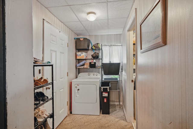 383 Main St, Pittsfield, ME 04967 - laundry room with washer / dryer
