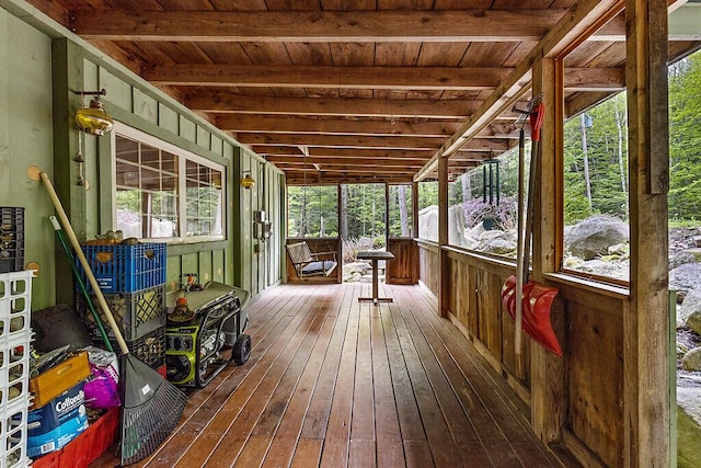 16 Trillium Ests, Rome, ME 04963 - view of wooden terrace
