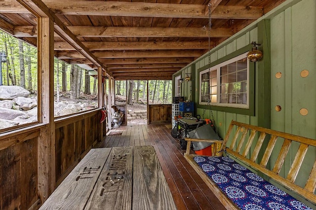 16 Trillium Ests, Rome, ME 04963 - view of deck