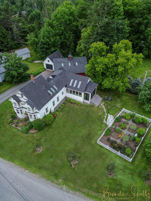 1 Forest St, Dover-Foxcroft, ME 04426 - aerial view of property and surrounding area