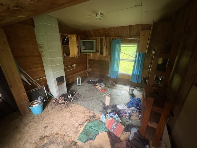 15 Sawyer Ln, Sanford, ME 04083 - miscellaneous room featuring wood walls