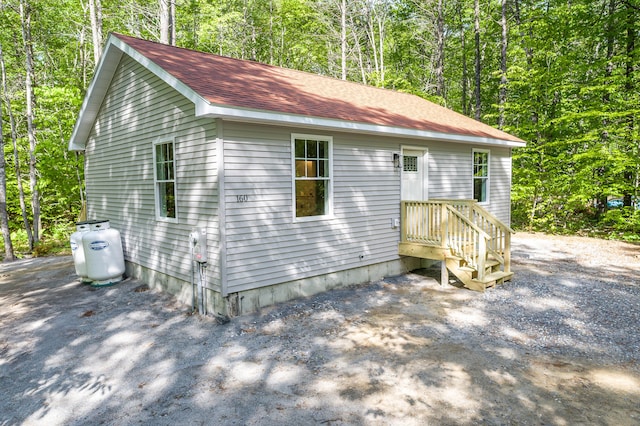 160 Maplewood Dr, Naples, ME 04055 - view of side of home