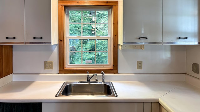 369 Narrow Gauge Trl, Hiram, ME 04041 - kitchen with a sink and light countertops