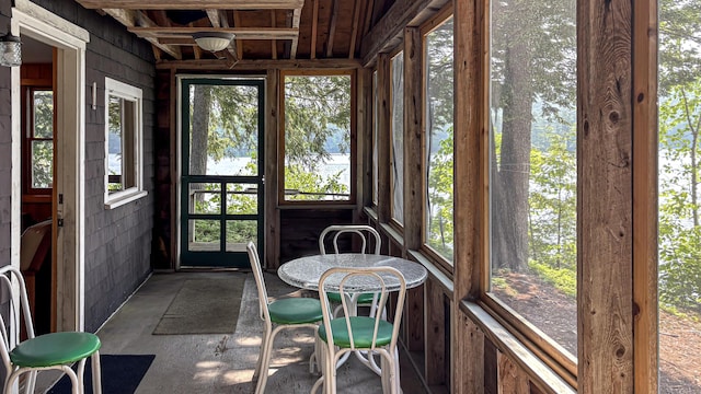 369 Narrow Gauge Trl, Hiram, ME 04041 - sunroom with plenty of natural light