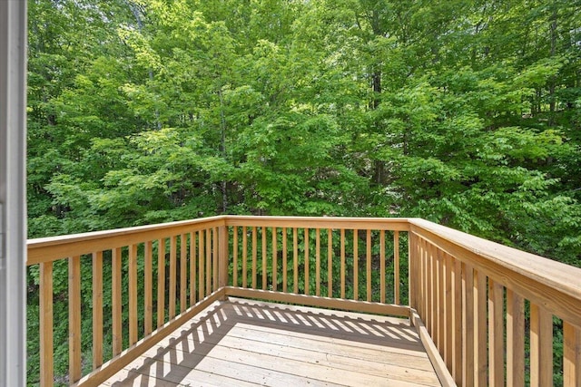 14 Woodside Dr Unit 3, Gorham, ME 04038 - deck with a wooded view