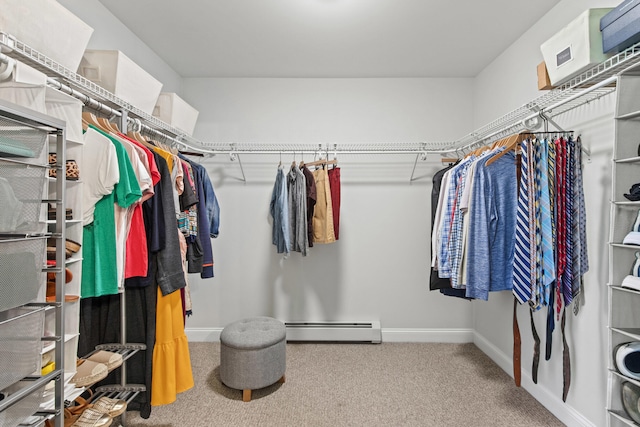 66 Old Dynamite Way, Gorham, ME 04038 - spacious closet with a baseboard radiator and carpet floors